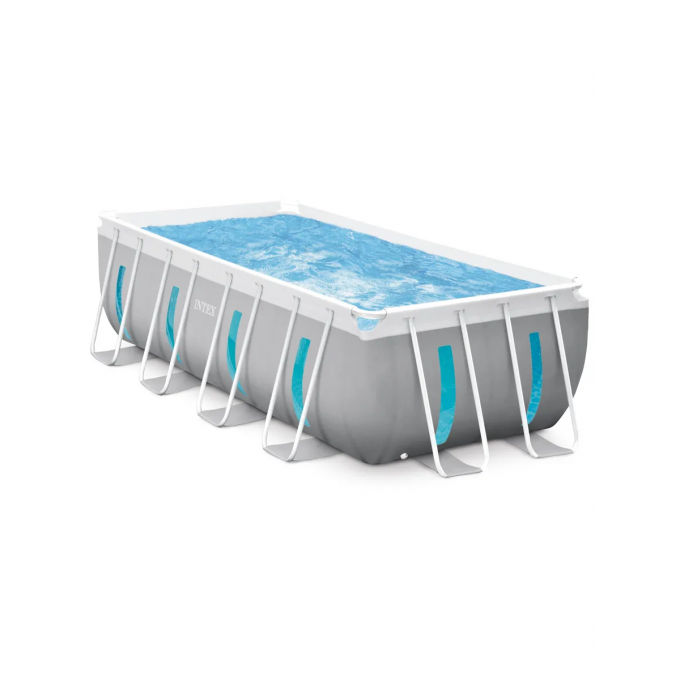Каркасный бассейн INTEX CLEARVIEW 26770 400х200х122см, 8418л, фил.-насос 2006л\ч