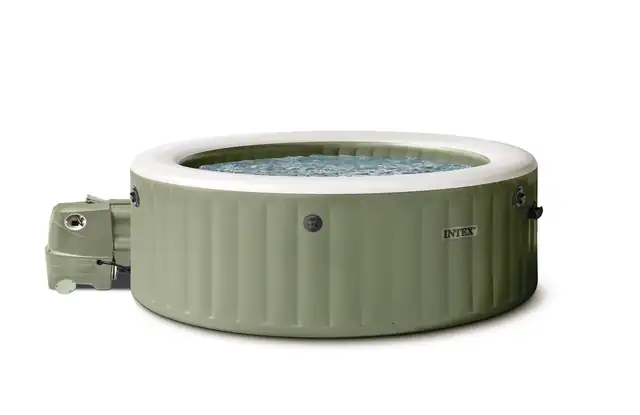 Intex 28428 СПА-бассейн 165/216х71см "Bubble Massage" 1098л., круглый, аэромассаж