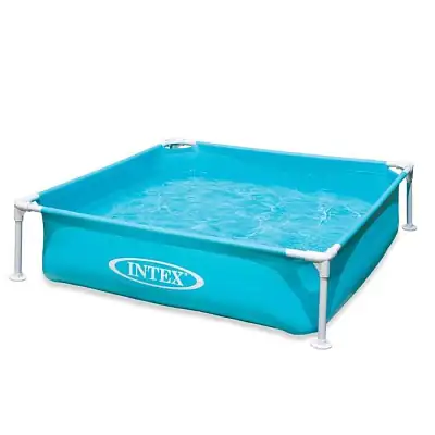 Intex 57173 Каркасный бассейн Mini Frame 122х122х30см, 342л, от 2 лет