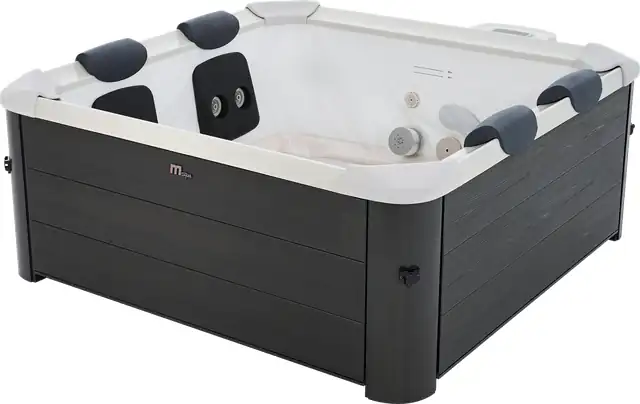 MSpa F-OS063W СПА-бассейн 160х160х65см "Oslo" 850л, квадратный, гидромассаж, аэромассаж.(4 коробки A.B.C.D)
